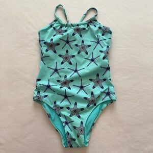Vilebrequin Aqua Starfish Kids One Piece